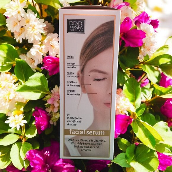 Dead Sea Collection Vitamin C Rejuvenating Facial Serum 1.69 oz 12840 - Picture 4 of 6